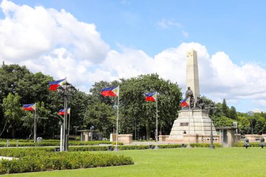 29 Ekim 2016 Jose Rizal, ulusal kahraman anısına anıt 