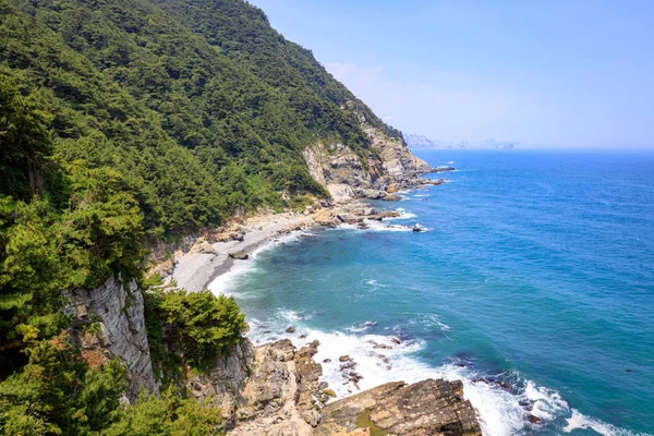 太宗台崖と韓国 - 釜山の海景 — ストック写真