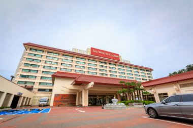 21 Haziran 2017 Haeundae Westin Chosun Hotel'de plaj Busan'da