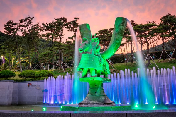 21 июня 2017 года тематический парк Gaya в городе Кымхэ, провинция Каннам-до, Южная Корея — стоковое фото