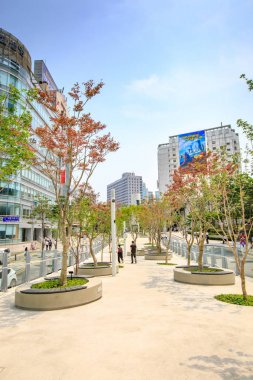 20 Haziran 2017 Seoullo yaya yol o olan 7017 görüntüleyin.