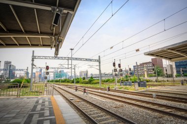 20 Haziran 2017 yüksek hızlı mermi tren (Ktx) ve Korail tren st