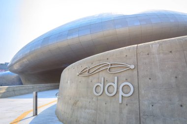 DDP, Seul, Güney Kor üzerinde 18 Haziran 2017 Dongdaemun tasarım Plaza