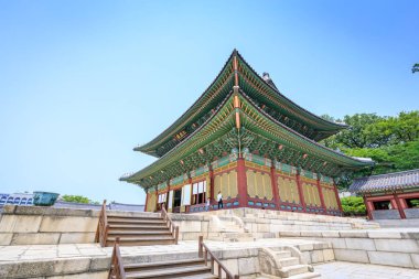 Changdeok Palace veya yaz denizlerde üzerinde 17 Haziran 2017 alace