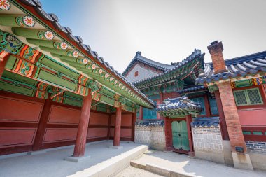 Changdeok Palace veya yaz denizlerde üzerinde 17 Haziran 2017 alace