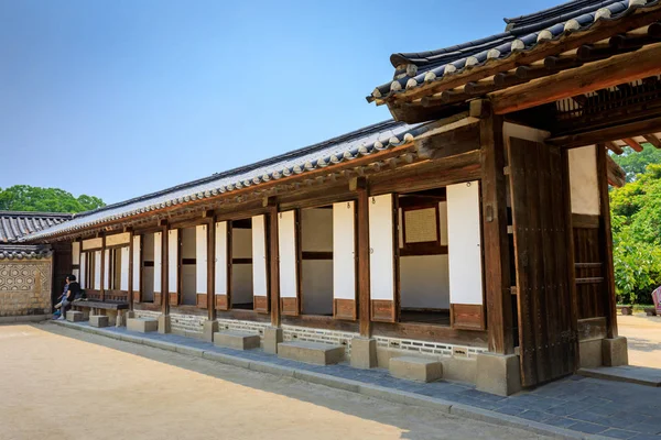 Changdeok Palace ou Changdeokgung le 17 juin 2017 à Séoul, Sout — Photo