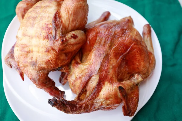 Grillezett csirke étel — Stock Fotó