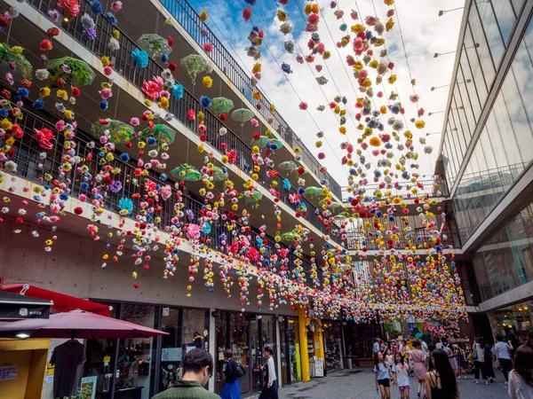 Tabela Ssamziegil Insadong ticari merkezi Eyl 1, 201