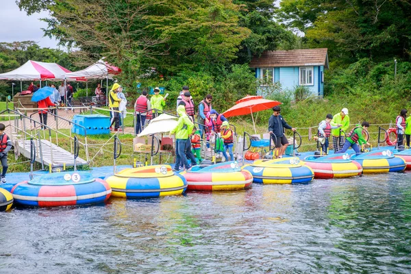 Ecoland, Jeju Adası üzerinde 5 Ekim 2017 ünlü bir tema park — Stok fotoğraf