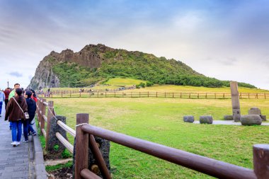 Seongsan Ilchulbong, gündoğumu tepe ve bir çalışma olduğu olarak da bilinir
