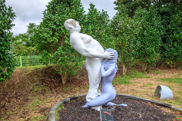 Erotizm Jeju Loveland Tema Parkı 7 Ekim 2017 üzerinde ben heykel