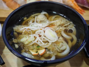 Udon, yakın çekim, Japon gıda