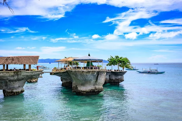 Δυτική Cove Resort στο Boracay Island στις 18 Δεκ 2017 στο του Φιλίππου — Φωτογραφία Αρχείου