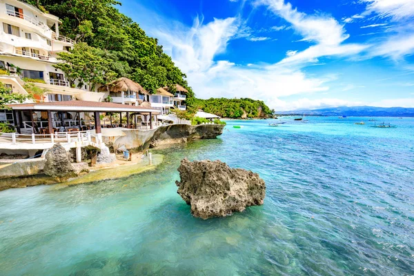 Západ Cove Resort Boracay Island na 18 listopad 2017 v Philip — Stock fotografie