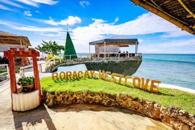 Batı Cove Resort Boracay Adası üzerinde 18 Kasım 2017 yılında Philip