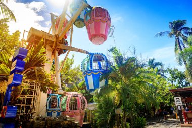 D-alışveriş Boracay Adası üzerinde 19 Kasım 2017 yılında Phi, dönme dolap