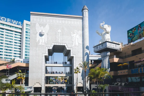 Los Angeles California February 2020 Hollywood Highland Center Which Shopping — Stock Photo, Image