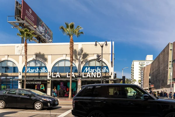 Los Angeles California February 2020 Lalaland Souvenir Shop Hollywood Boulevard — Stock Photo, Image