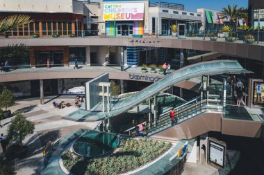 Santa Monica, California - February 15, 2020 : Santa Monica Place shopping mall, Santa Monica, Los Angeles County, California, USA