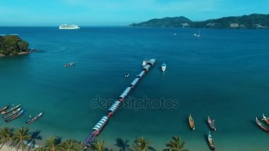 Anteni: Tekneler ve gemiler Patong beach oteller.