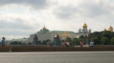 Grand Kremlin Palace ve kiliseler görüntüleme