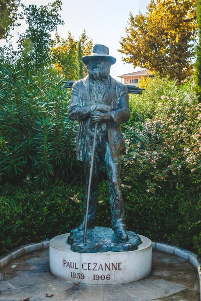 Paul Cezanne Anıtı Aix-en-Provence 'de