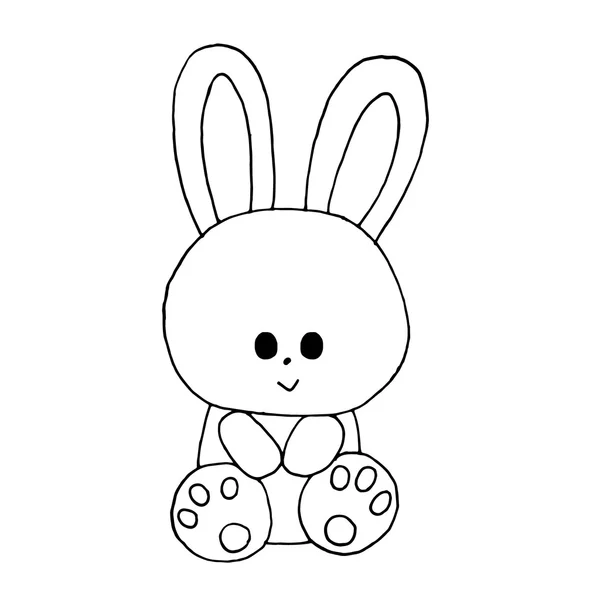 Cartone animato Bunny. Carino il cartone animato del coniglio. Cartone animato Bunny. Carino il cartone animato del coniglio. Coniglio astratto. Coniglio grafico. Bandiera del coniglio. Icona del coniglio. Logo del coniglio. Animali da coniglio. Coniglio isolato. Coniglio astratto. Illustrazione del coniglio. Coniglietto. Coniglietto. — Vettoriale Stock