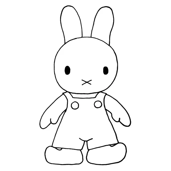 Bunny tecknad. Söt kanin tecknad. Bunny tecknad. Söt kanin tecknad. Abstrakt kanin. Grafisk kanin. Kanin banner. Kanin ikon. Kanin logotyp. Kanin djur. Kanin isolerad. Kanin abstrakt. Kanin illustration. Bunny design. Bunny — Stock vektor