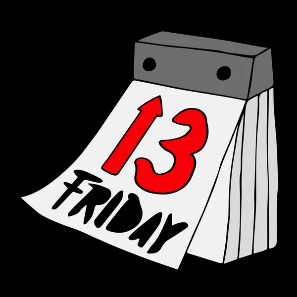 Viernes 13. Icono del viernes. Viernes 13 calendario. Póster del viernes el trece blanco aislado. Ilustración de stock vectorial Viernes 13. Dibujo a mano de pizarra el viernes 13. Viernes 13 logo. Viernes 13 dibujos animados. Viernes 13 diseño . Ilustración De Stock