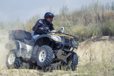 ATV yarış kumdur.