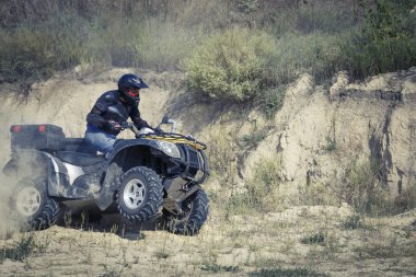 ATV yarış kumdur.