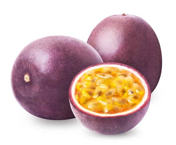 Passion fruit with isolated — Stock Photo, Image