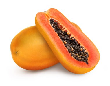 papaya meyve izole