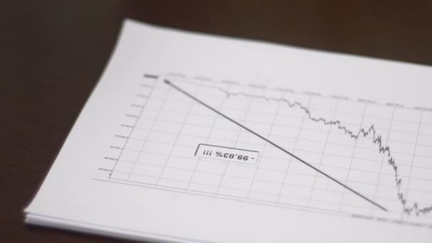 Soco do empresário zangado — Vídeo de Stock