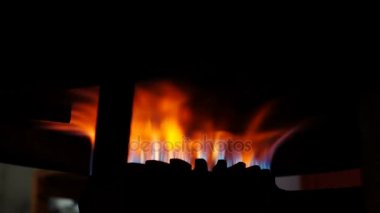 Burns pota altında ateş