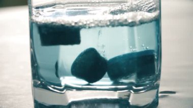 kireç taşı-yavaş hareket temizlemek için sıvı dalmış filtresini kapat