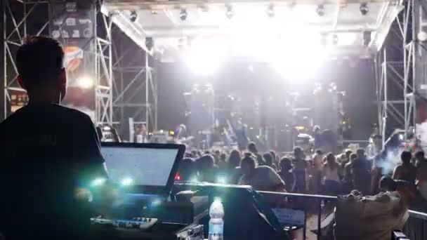 Canlı Konser Treviso Talya — Stok video