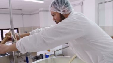 Peynir yapma: sıcaklık-peynir fabrikası kontrol