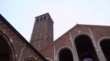 İtalya 'nın başkenti Milan' da sokaklar