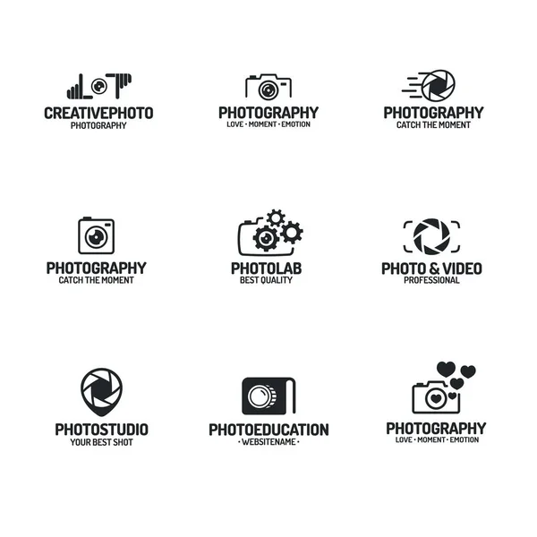 Fotoğraf logo siyah renk stili ayarlamak