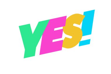 Evet. Pankart için şirin işaret rengi.