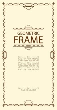 Geometrik çerçeve biçimi
