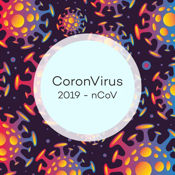 Vector Coronavirus banner — Stock Vector