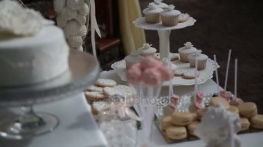 bir düğünde lezzetli çikolata