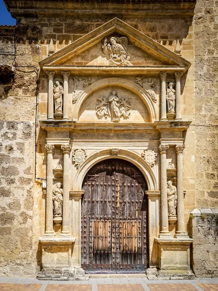 Πρόσοψη Του Μοναστηριού Agustinas Almansa — Φωτογραφία Αρχείου
