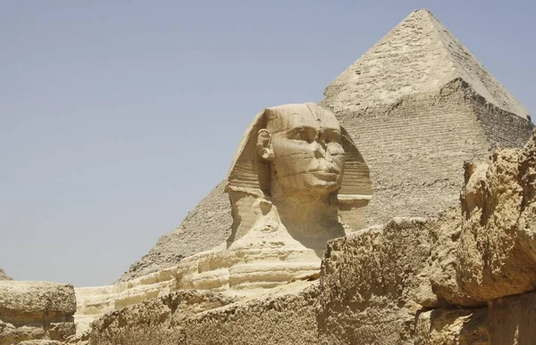 Giza-völgyben, Egyiptom — Stock Fotó