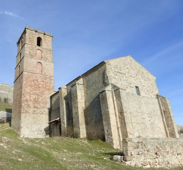 Vieille Église Atienza Ville — Photo