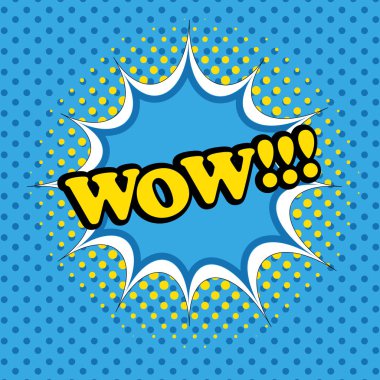 Komik kabarcık wow metin