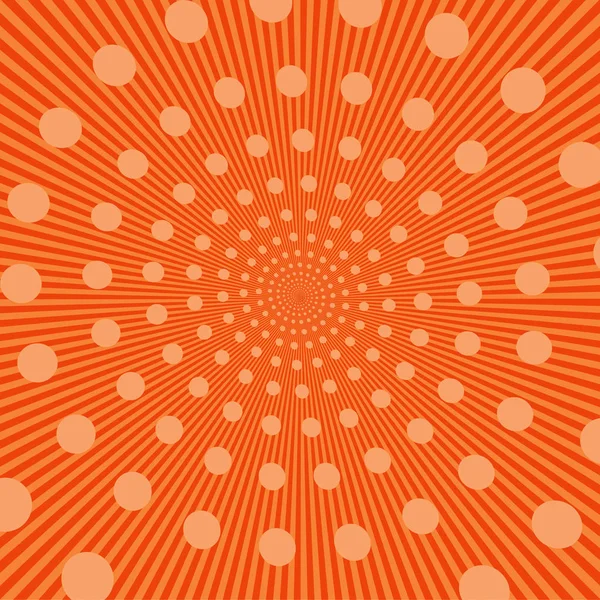 Ярко-оранжевый шаблон — стоковый вектор