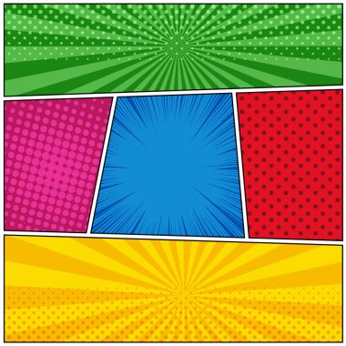 çizgi roman şablonu